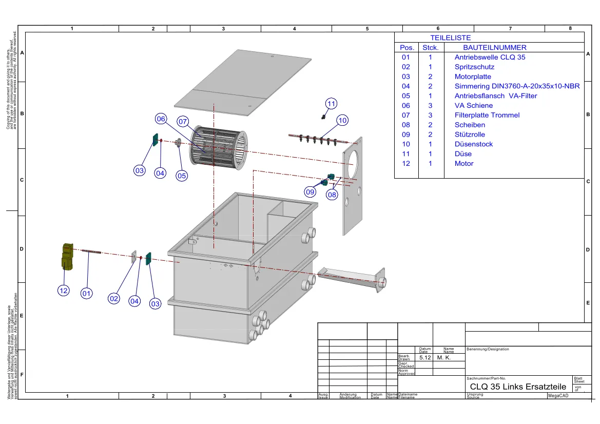 EPS CF35 Quer Combi-Trommelfilter (JUMBO) — Ansicht 12